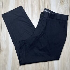 State And Liberty Athletic Fit Stretch Dress Pants Mens Size 38Wx28L Black